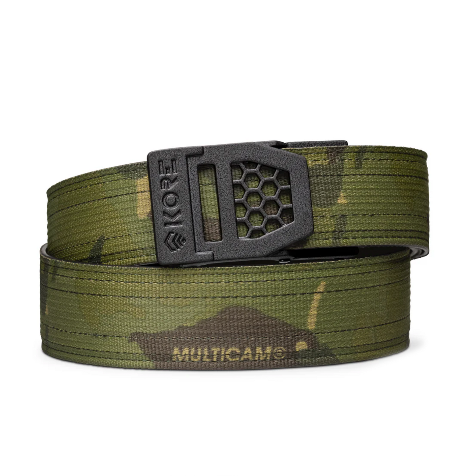 X6 Black Buckle Multicam Tropic Tactical Belt – Hang Free®