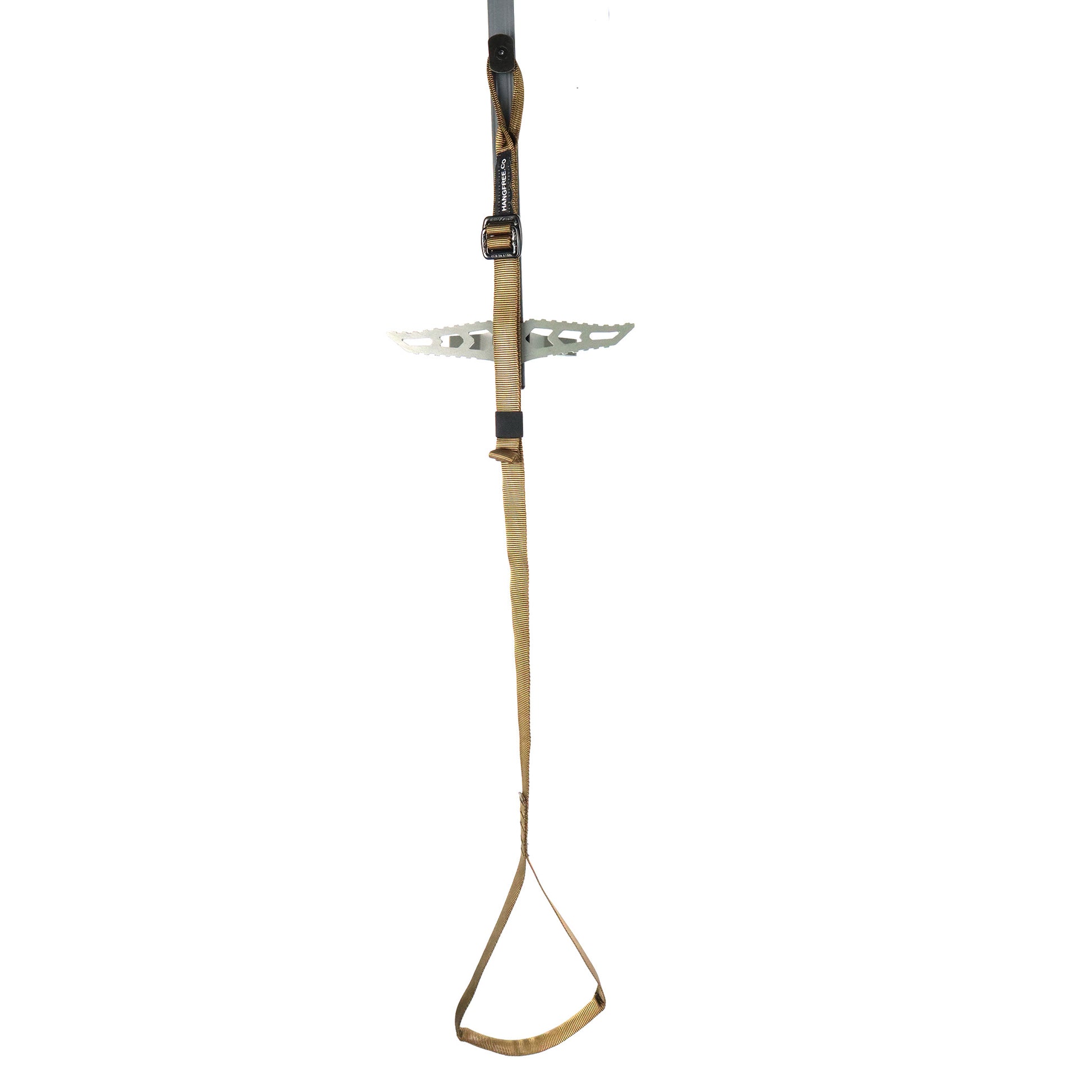 Moveable/Adjustable Sewn Climbing Stick Aider
