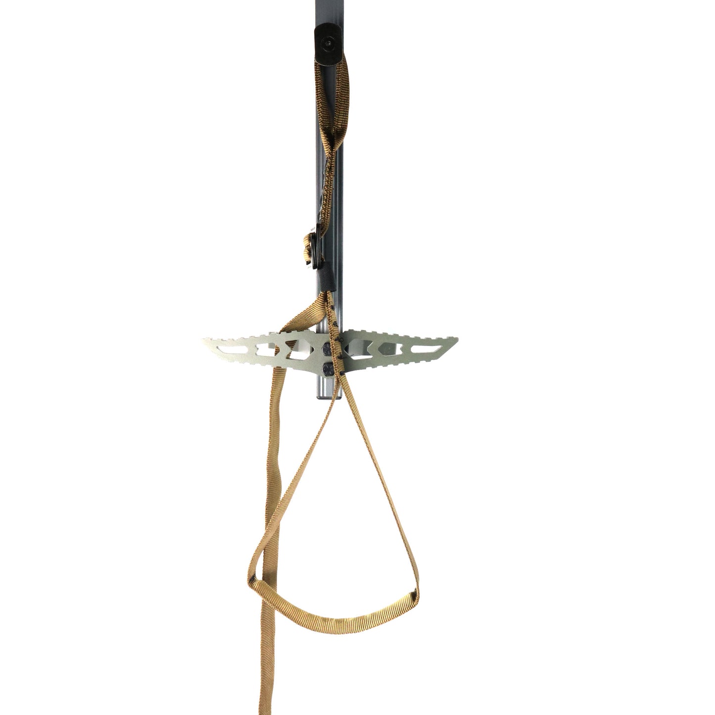 Adjusted Moveable/Adjustable Sewn Climbing Stick Aider