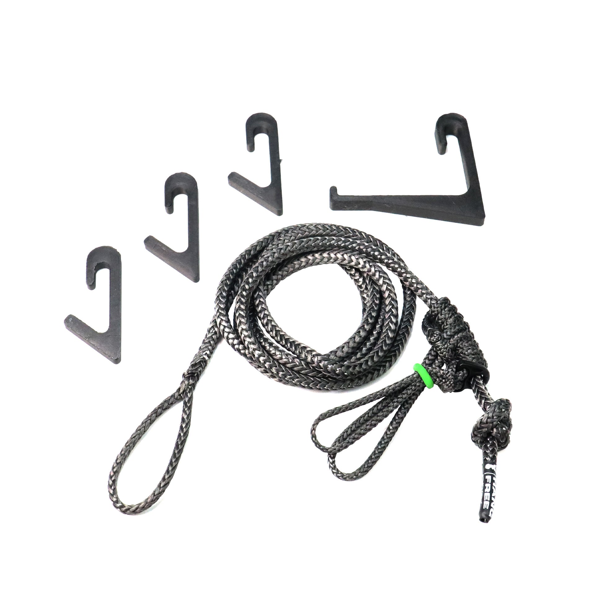 Rope Gear & Bow Hanger Kit With Lineman's Belt – Hang Free™