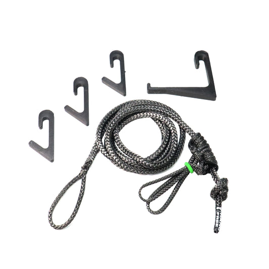 Rope Gear/Bow Hanger Kit With 3/16 Full Bury Lineman's Belt