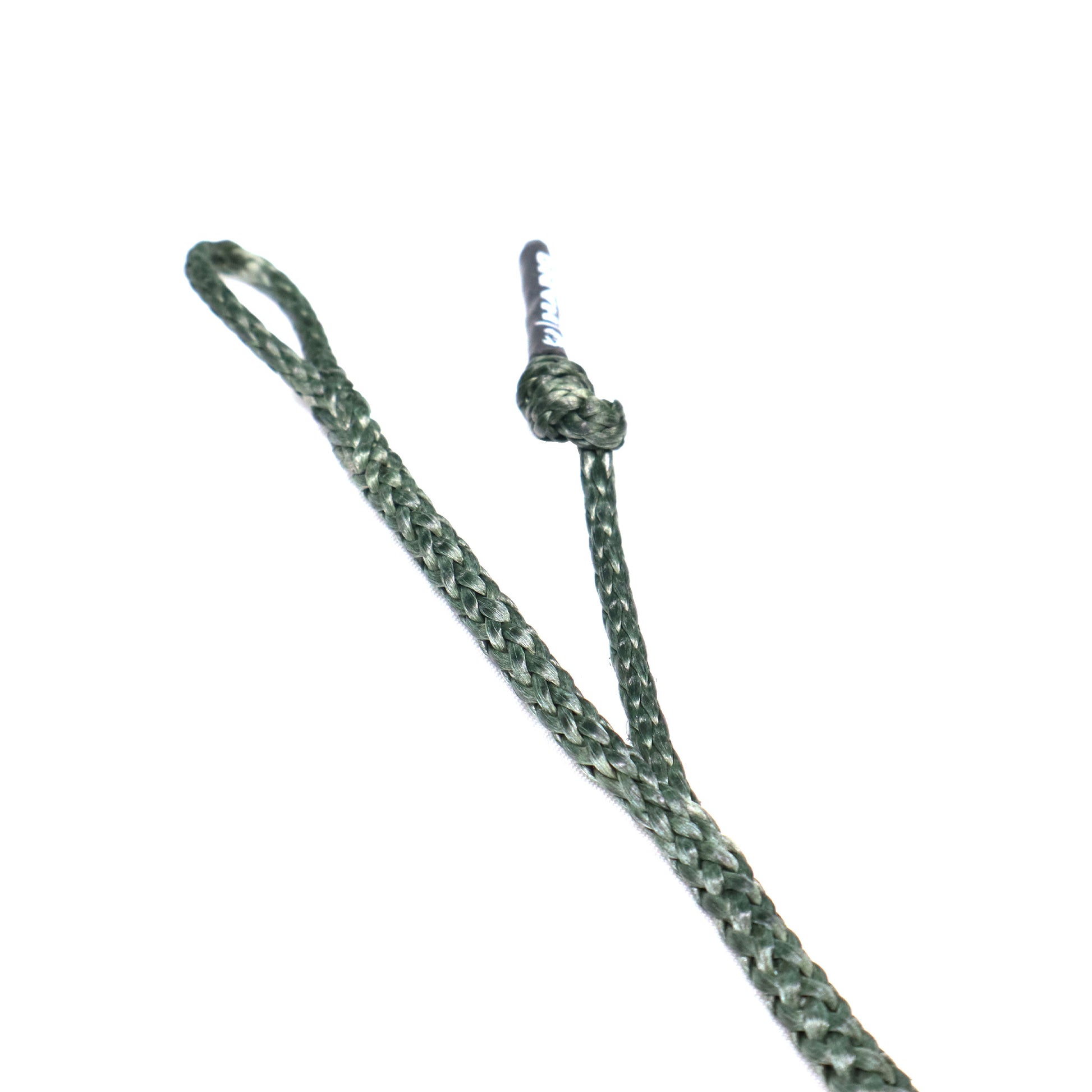 Olive Green AmSteel®-Blue Gear Zips Close UP