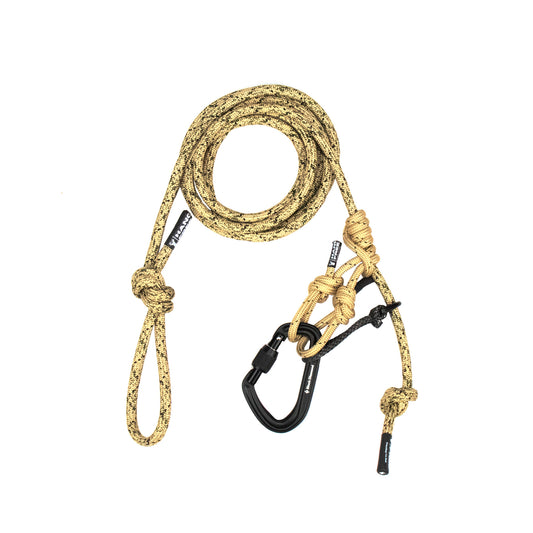 8mm OpLux Tied Tree Tether & Lineman's Belt with Carabiner