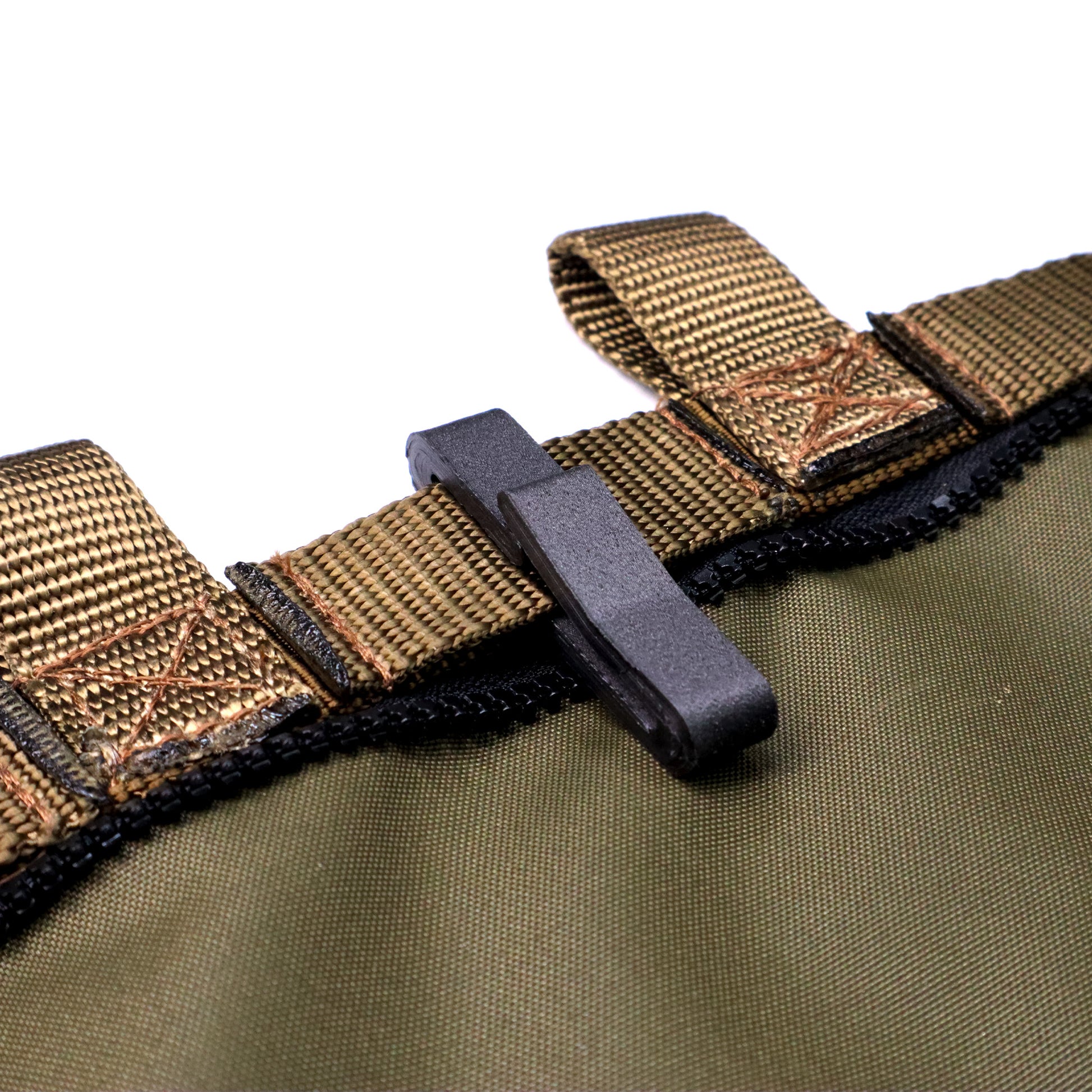 3D Printed Quick Attache Molle Webbing Clip on saddle