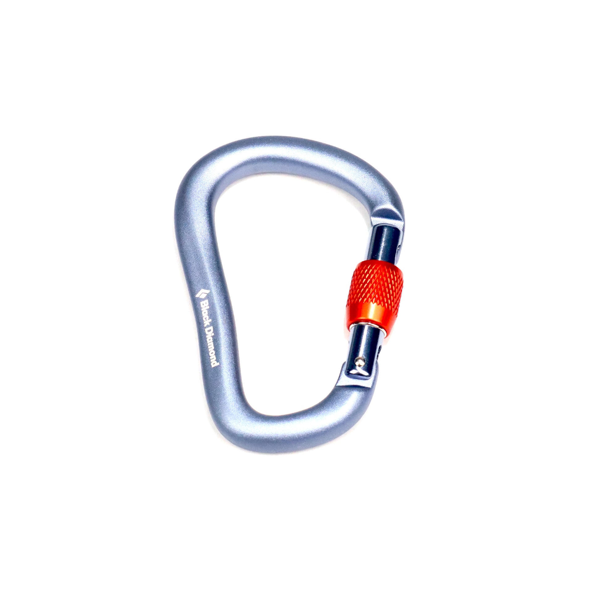 Grey RockLock Screwgate Carabiner