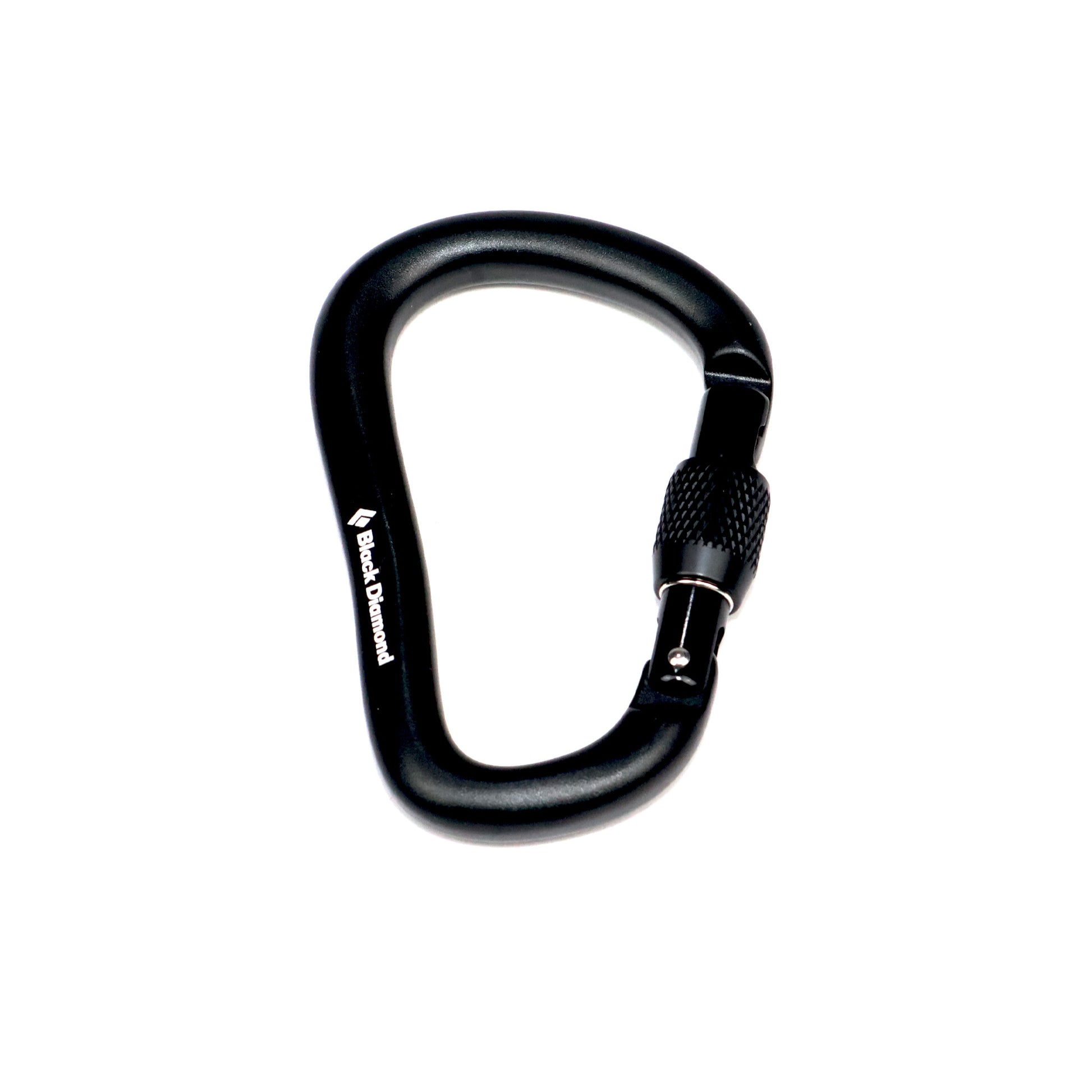 Black RockLock Screwgate Carabiner