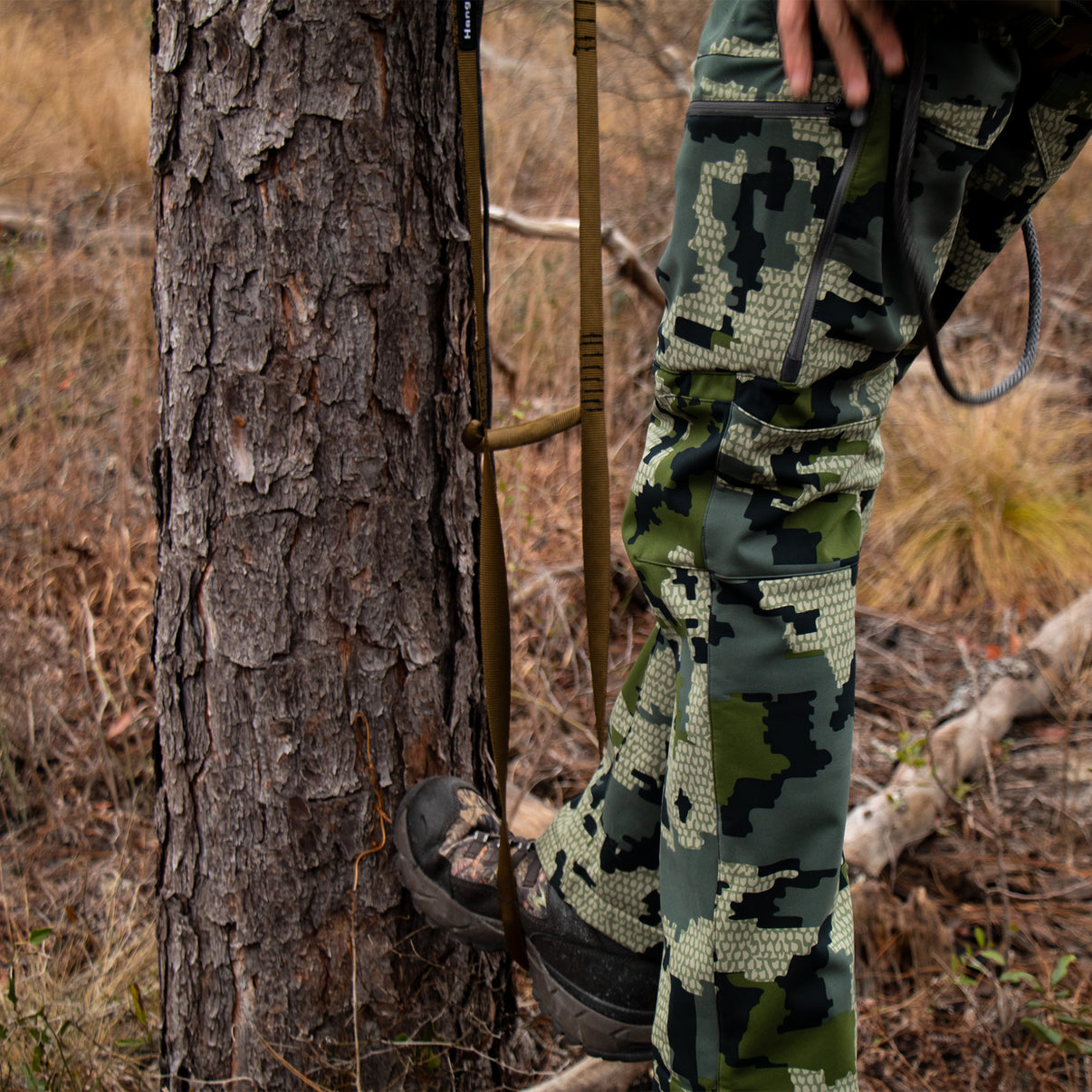 Double Step Sewn Climbing Stick Aider Hang Free™